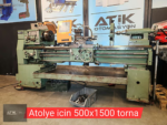 Özhür 500X1500 500cap Universal Manuel Torna Makinesi - Görsel 3